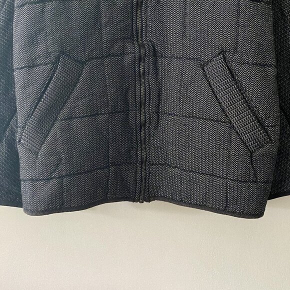 Free People Dolman Quilted Textured Denim Jacket NWT - Picture 8 of 9